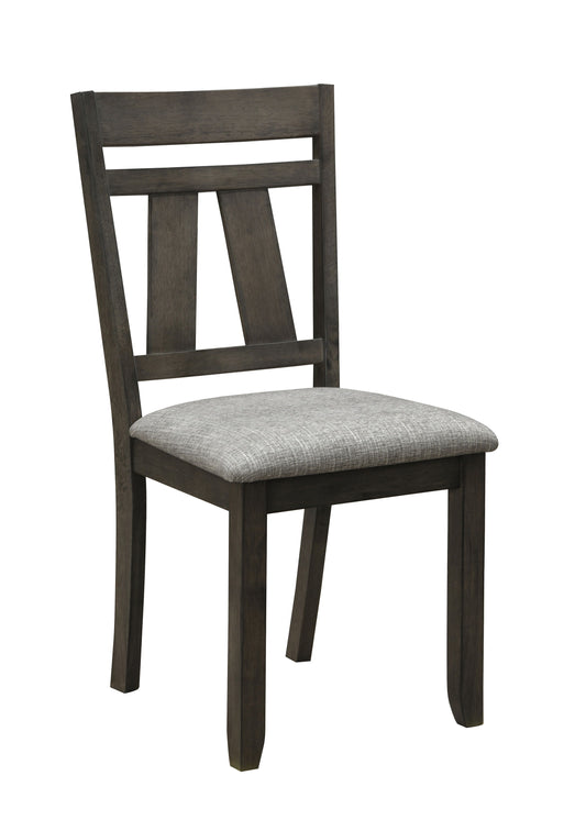 Maribelle - Side Chair (Set of 2) - Gray And Brown