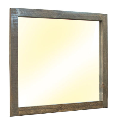 Loft Brown - Mirror - Two Tone Gray / Brown