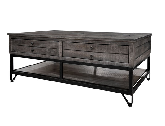 Moro - Cocktail Table - Two Tone Warm Gray