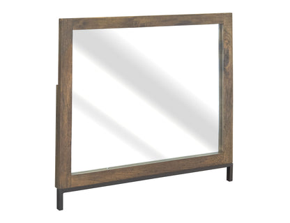 Natural Teca - Mirror - Brown