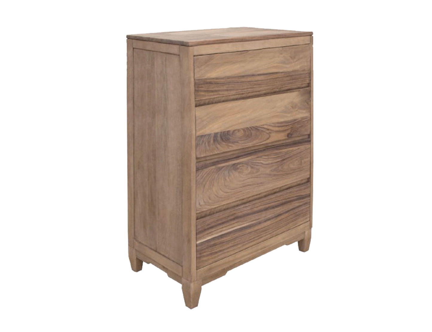 Parota Nova - Chest 4 Drawers - Brown Cappuccino