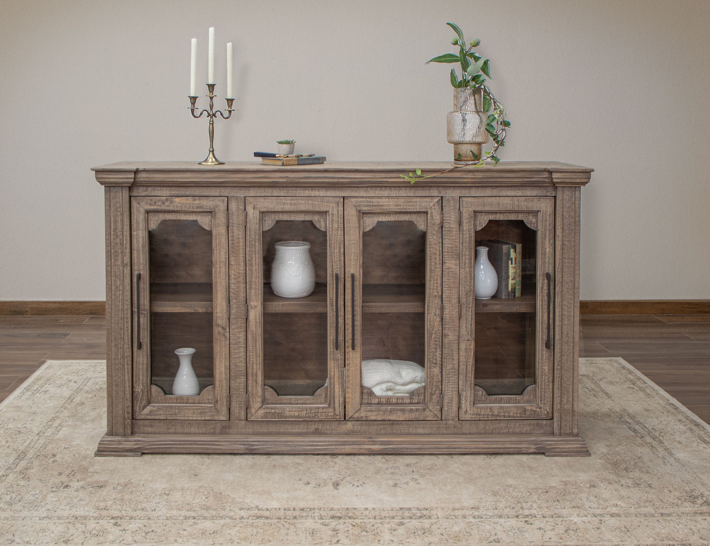 Tower - Console - Mink Gray